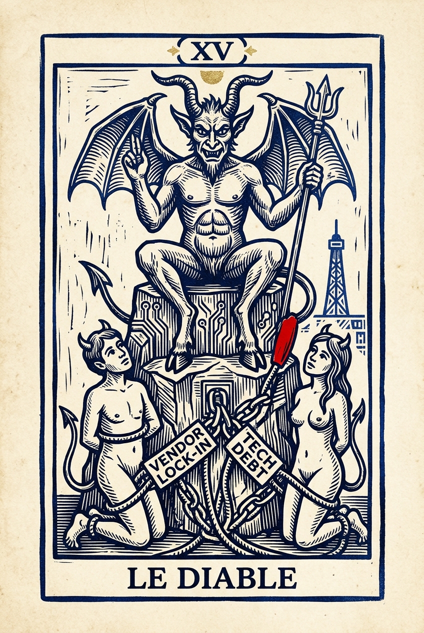 LE DIABLE — Vendor lock-in